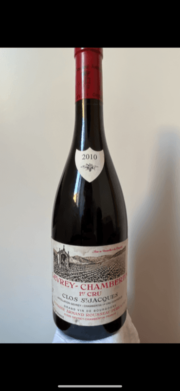 Gevrey-Chambertin, Clos Saint Jacques, Armand Rousseau, 2010