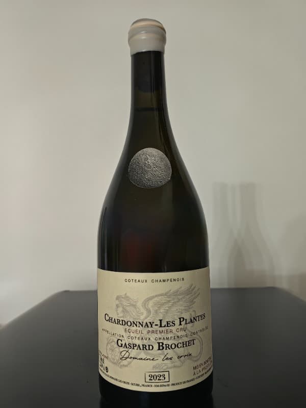 Gaspard Brochet, Domaine Les Croix Les Plantes Chardonnay Premier Cru, Ecueil Coteaux Champenois, 2023