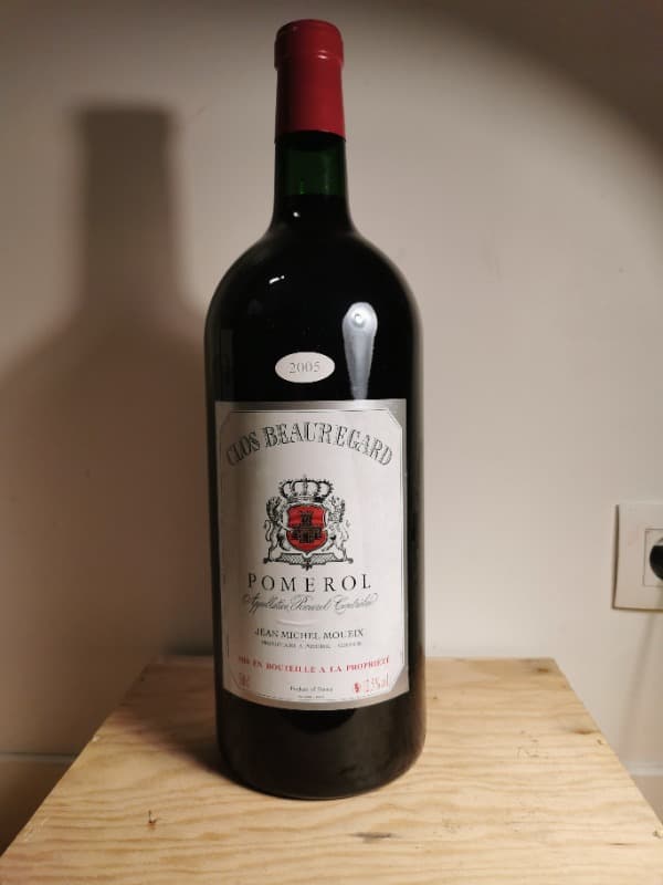 Clos Beauregard, Pomerol, 2005 ( Dble-Magnum 3l.)