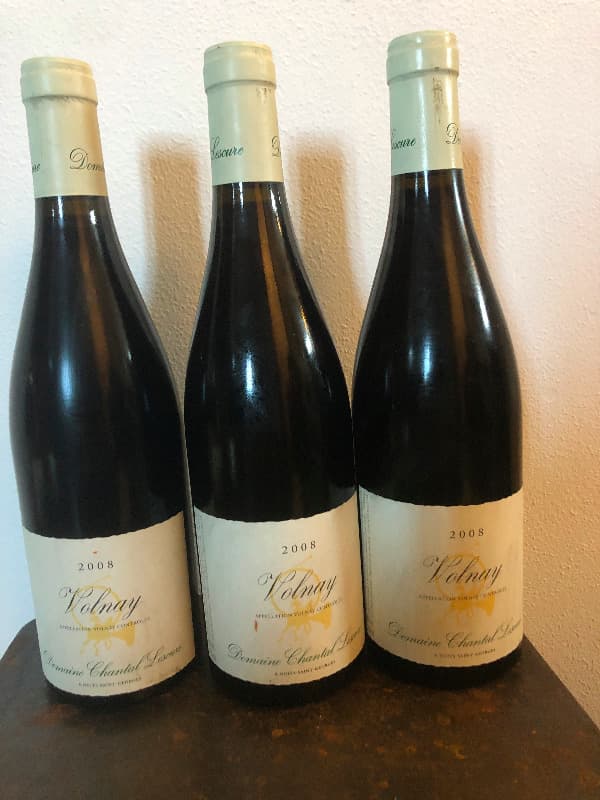 3 x Volnay, Chantal Lescure, 2008