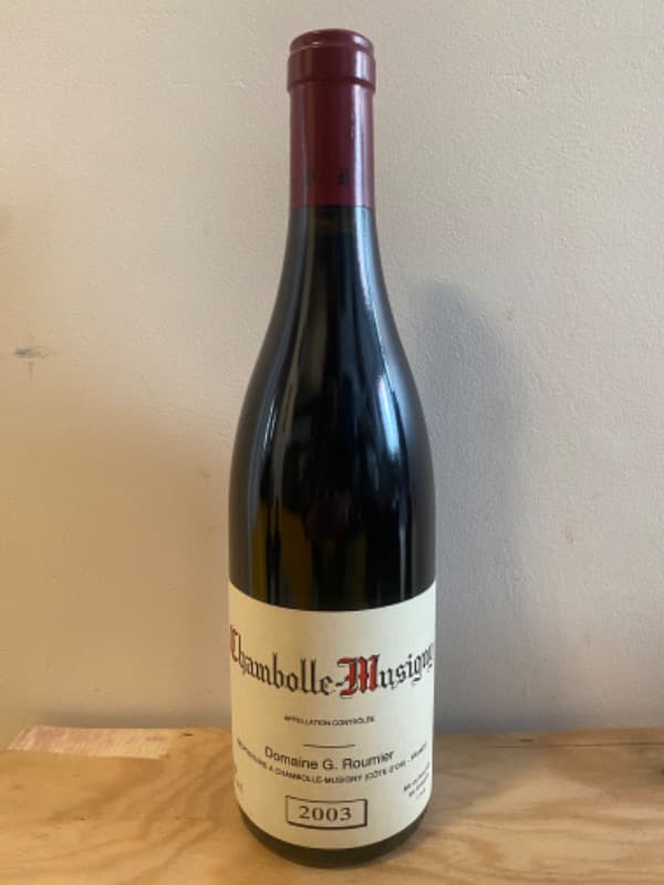 Chambolle-Musigny, Domaine Georges Roumier, 2003