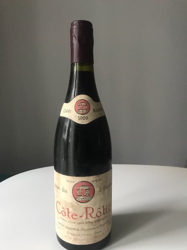 Côte-Rôtie, Marius Gentaz Dervieux, 1989