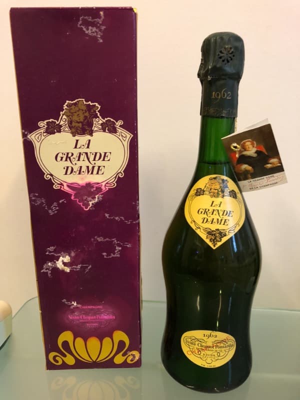 la grande dame, Veuve Clicquot, Champagne, 1962