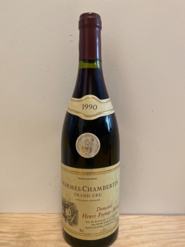 Charmes-Chambertin, Grand Cru, Domaine Henri Perrot Minot, 1990