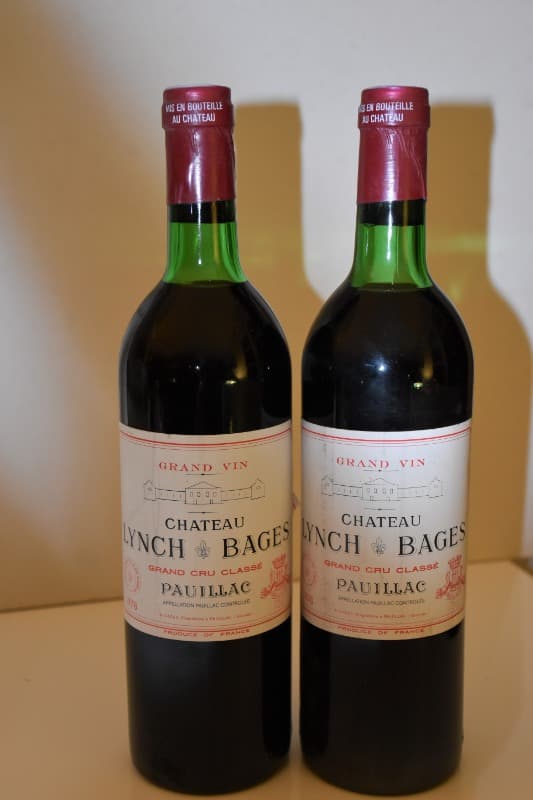 2 x Château Lynch Bages, Pauillac, 1978