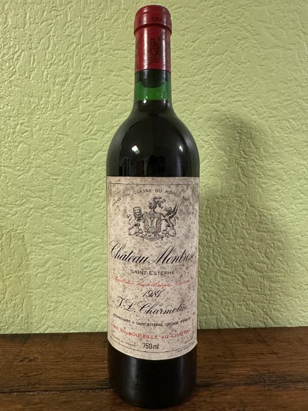 Château Montrose, Saint-Estèphe, 1981