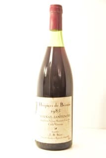 Volnay, Santenots - Cuvée Gauvain (JB Béjot), Hospices de Beaune, 1985