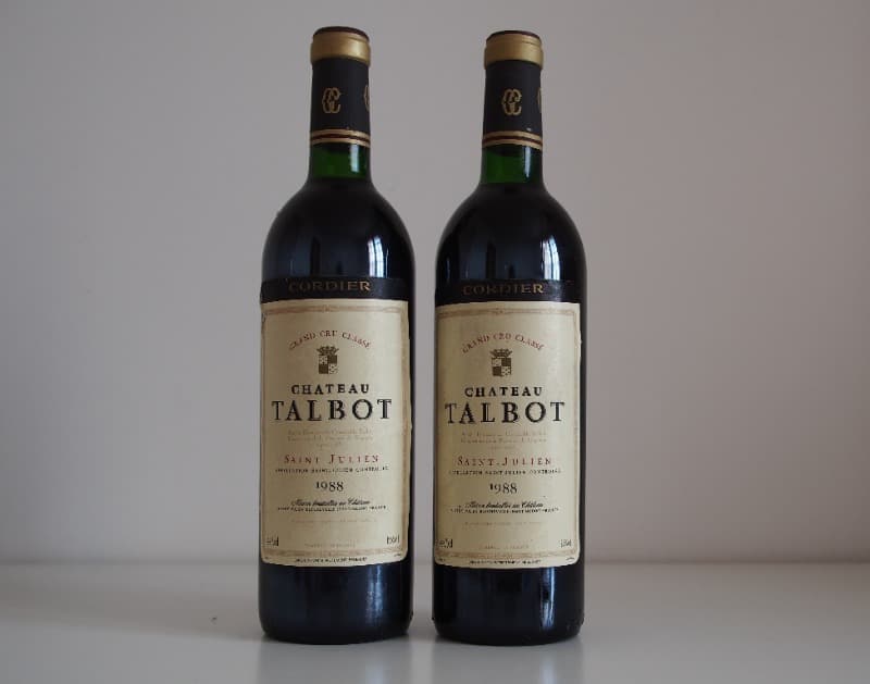 2 x Château Talbot, Saint-Julien, 1988