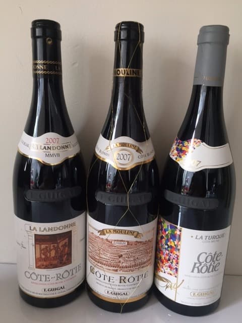 Côte-Rôtie, Trilogie Mouline-Turque-Landonne, E.Guigal, 2007