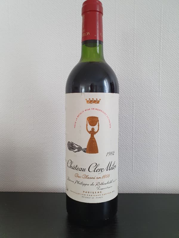 Château Clerc Milon, Pauillac, 1982