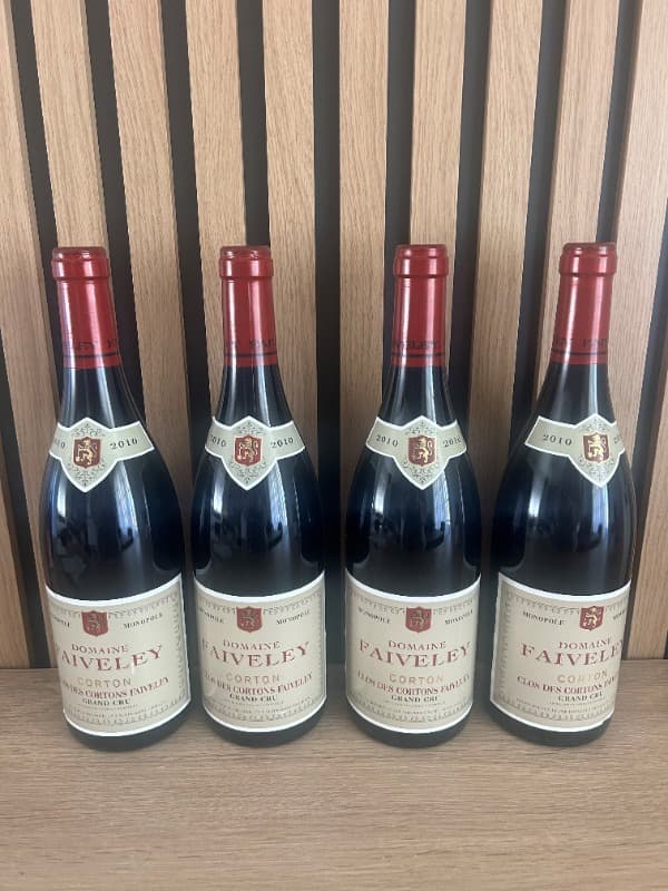 4 x Corton, Grand cru, Clos des Cortons, Domaine Faiveley, 2010
