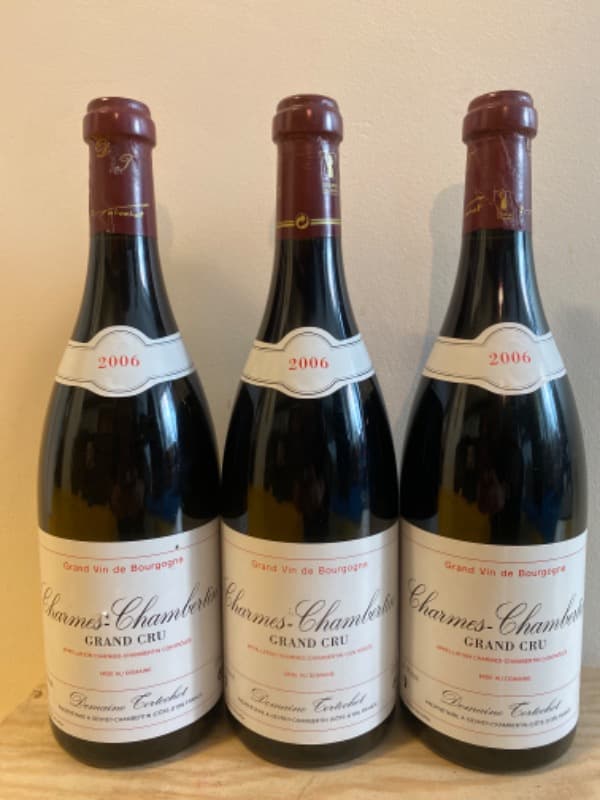 3 x Charmes-Chambertin, Grand Cru, Domaine Tortochot, 2006