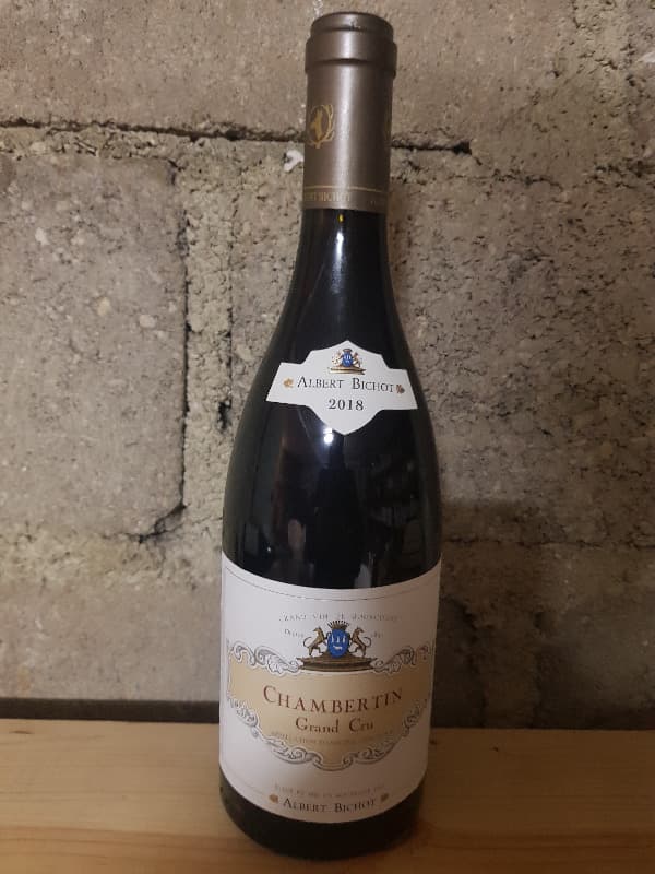 Chambertin, Grand Cru, domaine Albert Bichot, 2018
