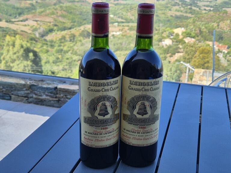 2 x Château l'Angélus, Saint-Émilion Grand Cru, 1986