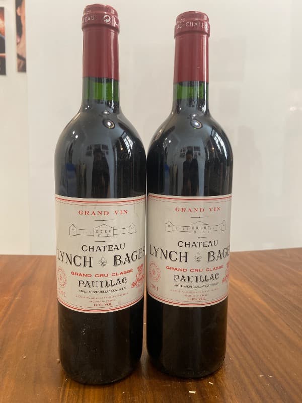 2 x Château Lynch-Bages, Pauillac, 2001,2002