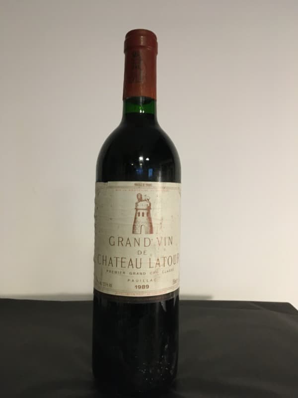 Grand Vin de Château Latour, Pauillac, 1989