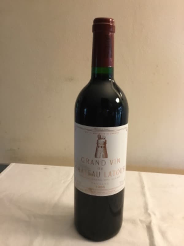 Grand vin de château Latour, Pauillac, 1996