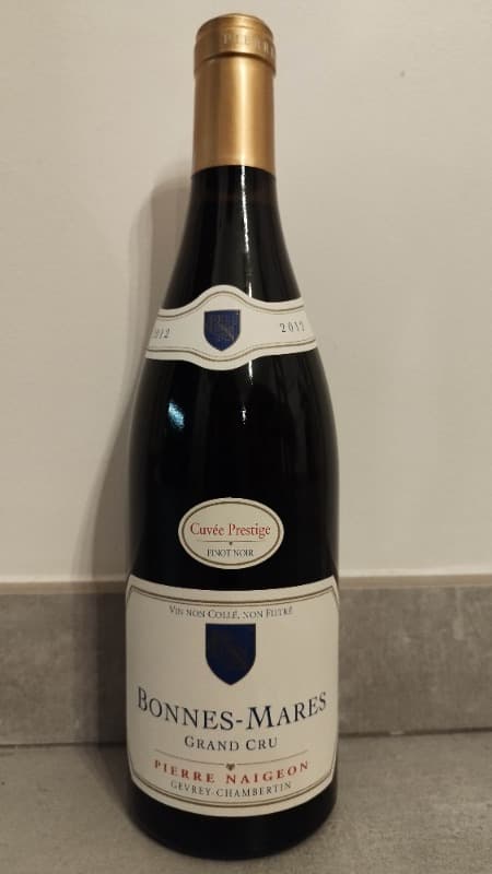 Bonnes-Mares, Grand Cru, Pierre Naigeon, 2012