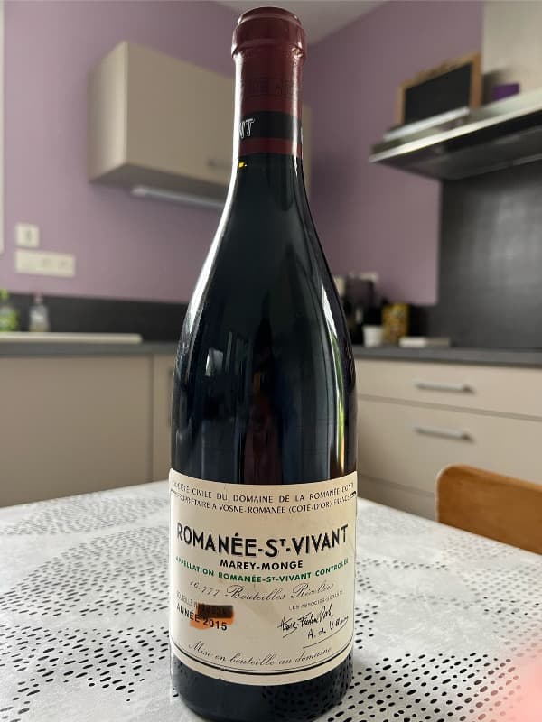 Romanée-Saint-Vivant, Marey Monge, Domaine de la Romanée Conti, 2015