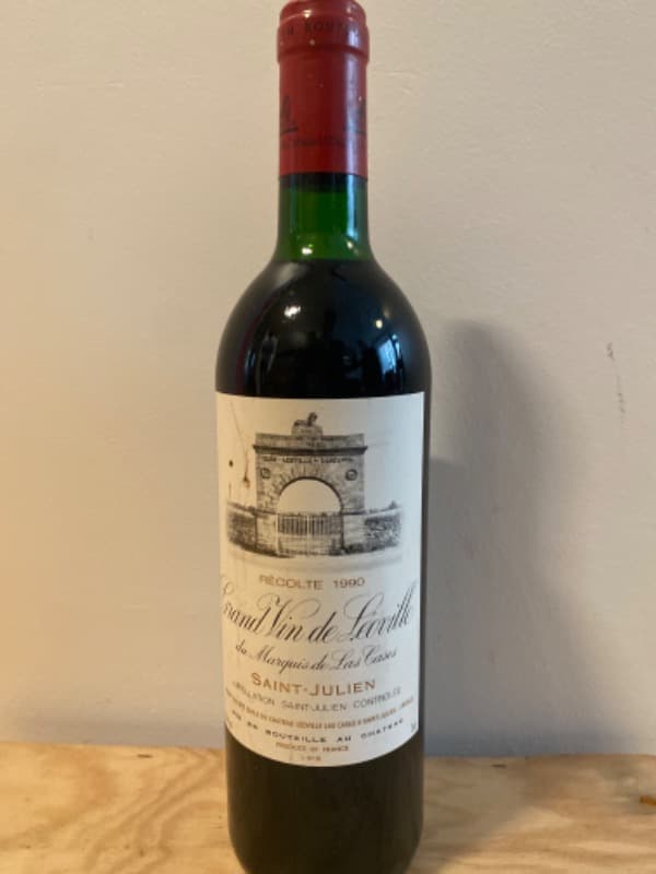 Grand Vin de Léoville du marquis de las cases, Saint-Julien, 1990