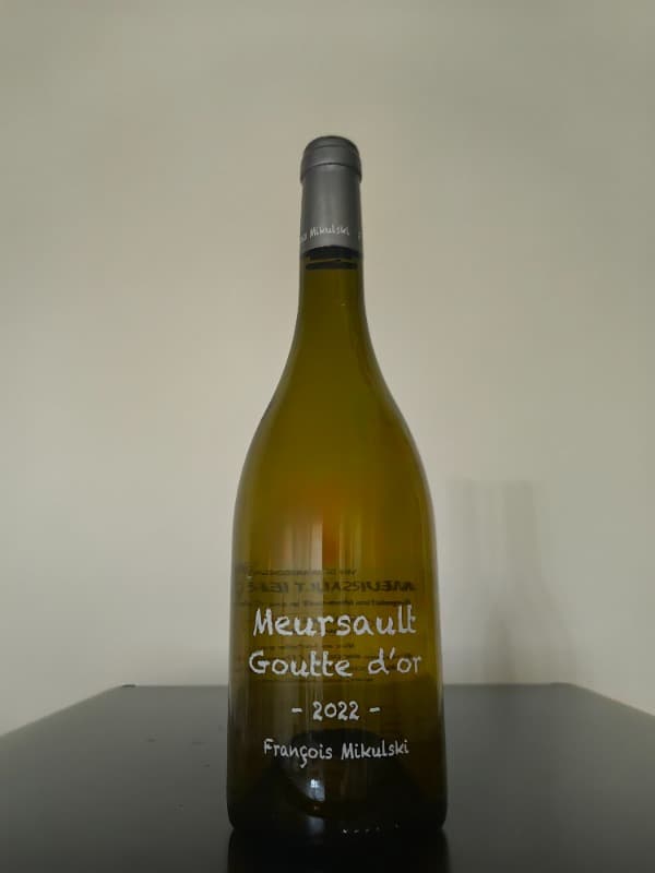 Meursault, Goutte d'Or Premier Cru, Domaine Francois Mikulski, 2022