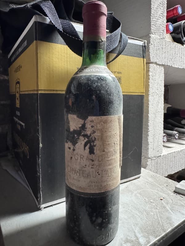 Grand Vin de Château Latour, Pauillac, 1969