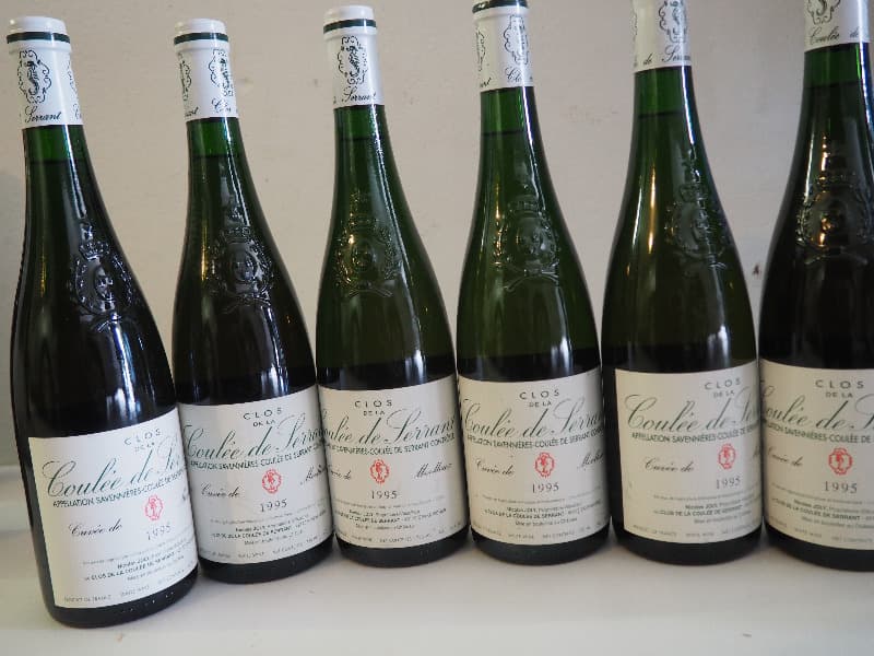 6 x Clos de la Coulée de Serrant, Savennières, Nicolas Joly, 1995