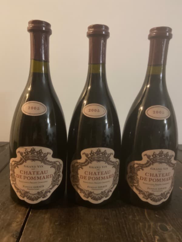 3 x Pommard, Château de Pommard, 2005