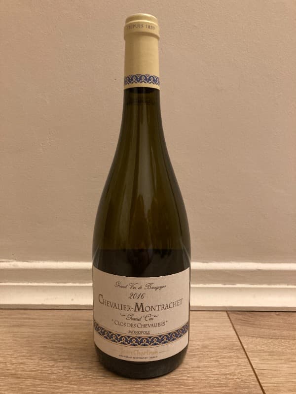 Chevalier-Montrachet, Grand cru Clos des Chevaliers (monopole), Jean Chartron, 2016