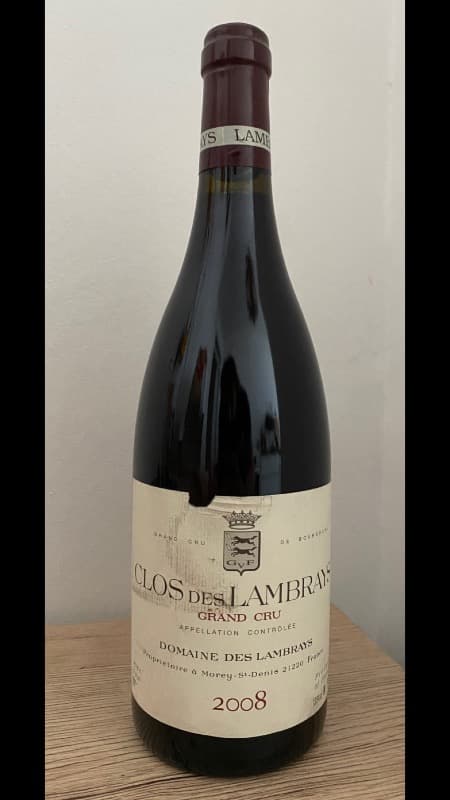 Clos-des-Lambrays, Domaine des Lambrays, 2008