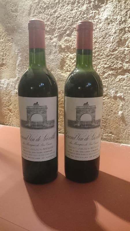 2 x Léoville Las Cases, Saint-Julien, 1961