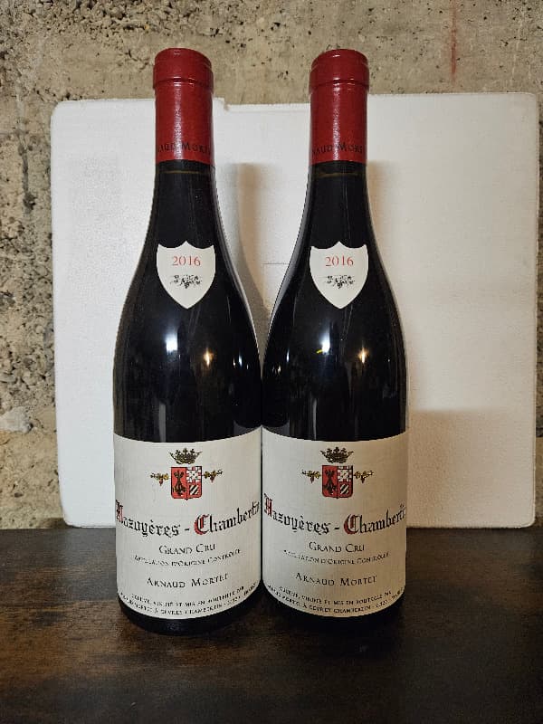 2 x Mazoyères-Chambertin, Arnaud Mortet, 2016
