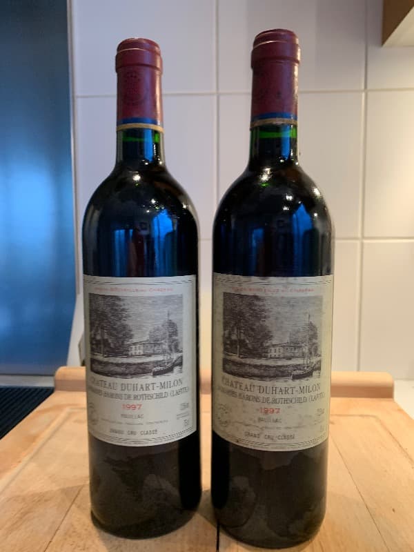 2 x Château Duhart Milon, Pauillac, 1997