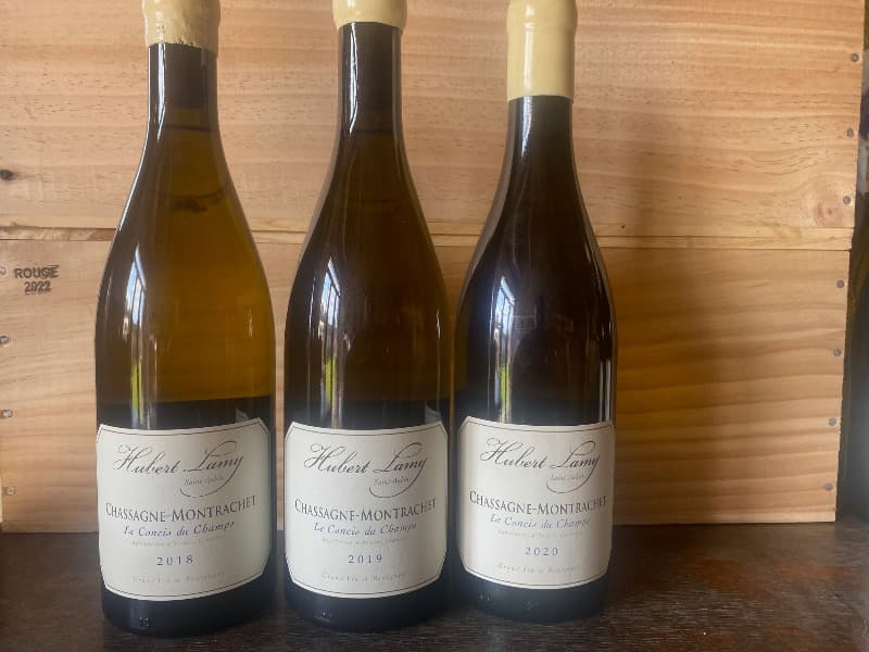 Chassagne-Montrachet, Le Concis du Champs, Hubert Lamy, 2018/2019/2020