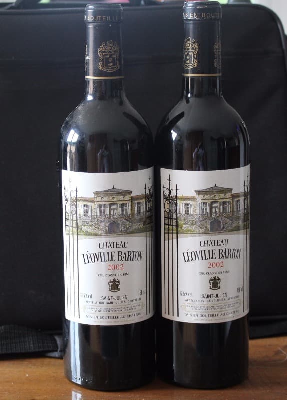 2 x Château Léoville Barton, Saint-Julien, 2002
