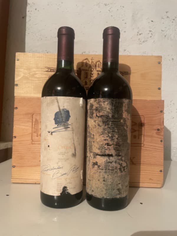 2 x Napa valley, Opus one, 1991/1992