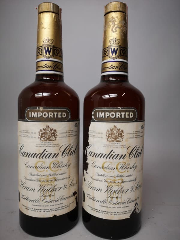 Canadian Club, Whisky, 1956