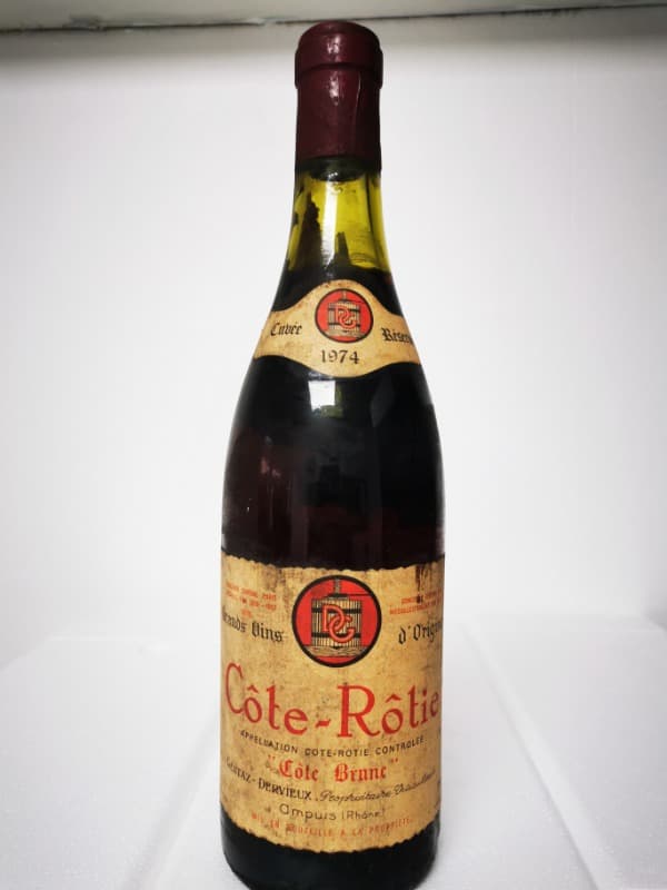 Côte-Rôtie, 'Côte Brune', Gentaz Dervieux, 1974