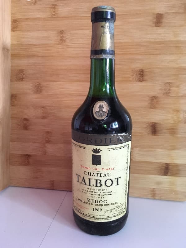 Château Talbot, Médoc, 1969