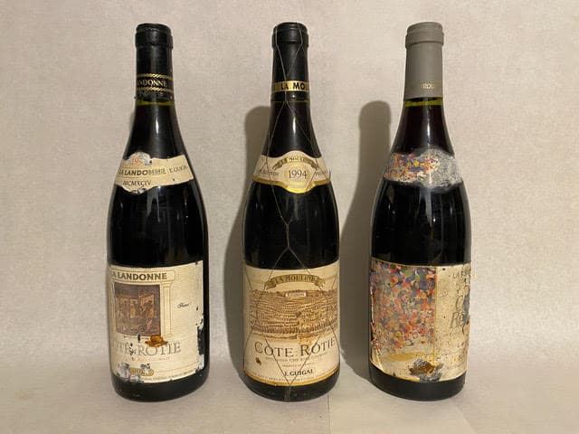 3 x Côte-Rôtie, Trilogie LaLaLa, E. Guigal, 1994