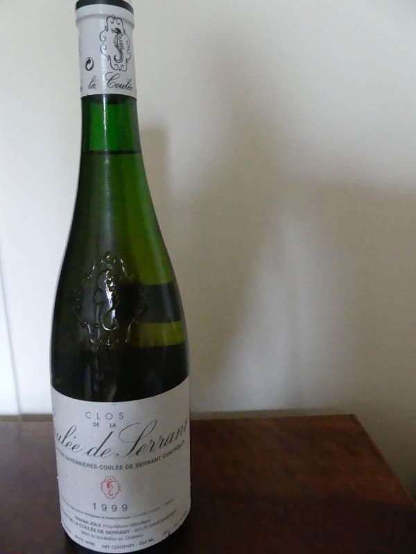 Clos de la Coulée de Serrant, Savennières, Domaine Nicolas Joly, 1999