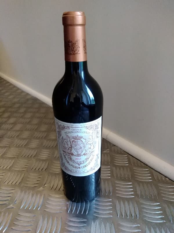cru classé, Baron Pichon de Longueville, Pauillac, 2011