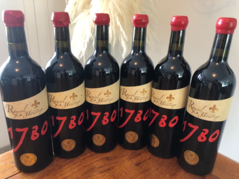 6 x Royal heritage 1780, Labastide Orliac, Côtes-du-Brulhois, 2008