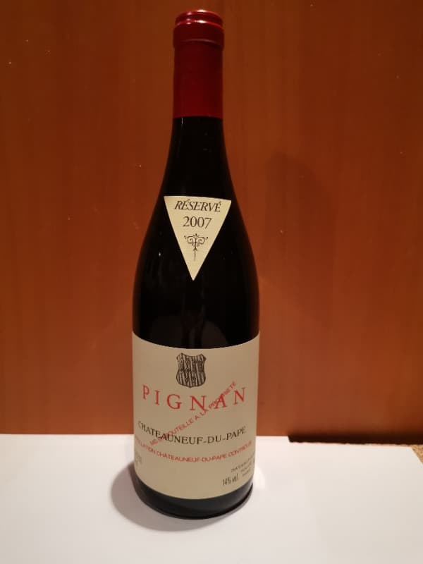 Châteauneuf-du-Pape, PIGNAN, RAYAS, 2007