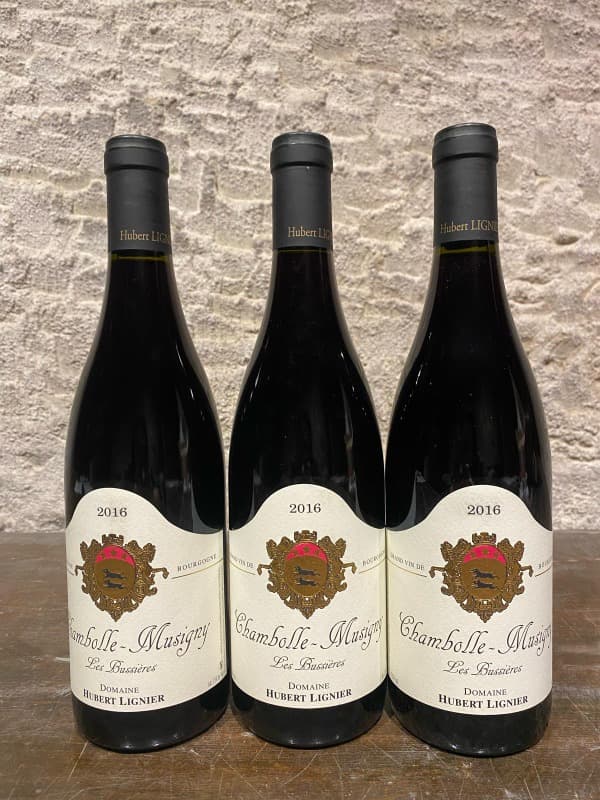3 x Chambolle-Musigny, Les Bussières, Domaine Hubert Lignier, 2016