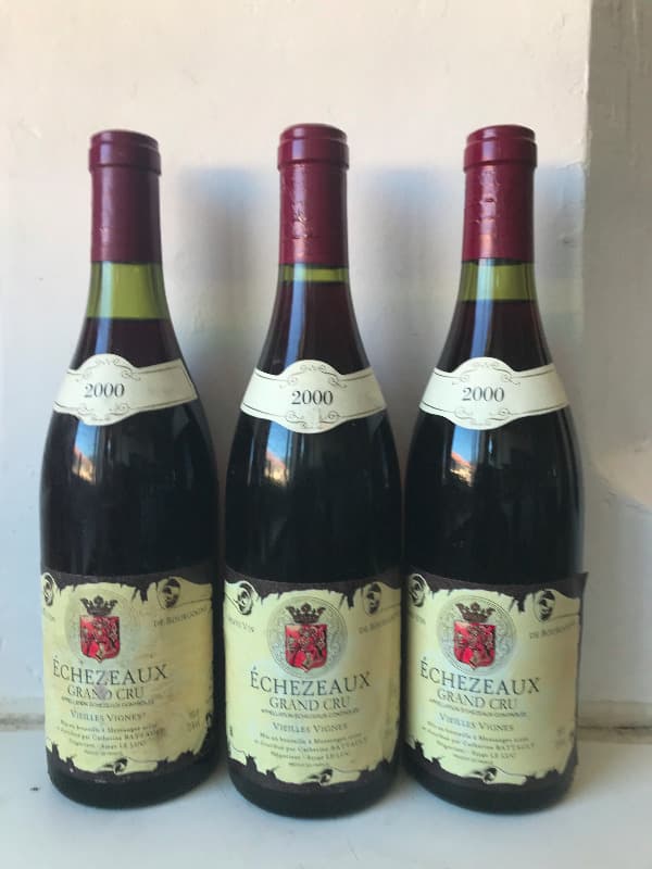 3 x Echézeaux, Vieilles Vignes, Catherine Battault, 2000