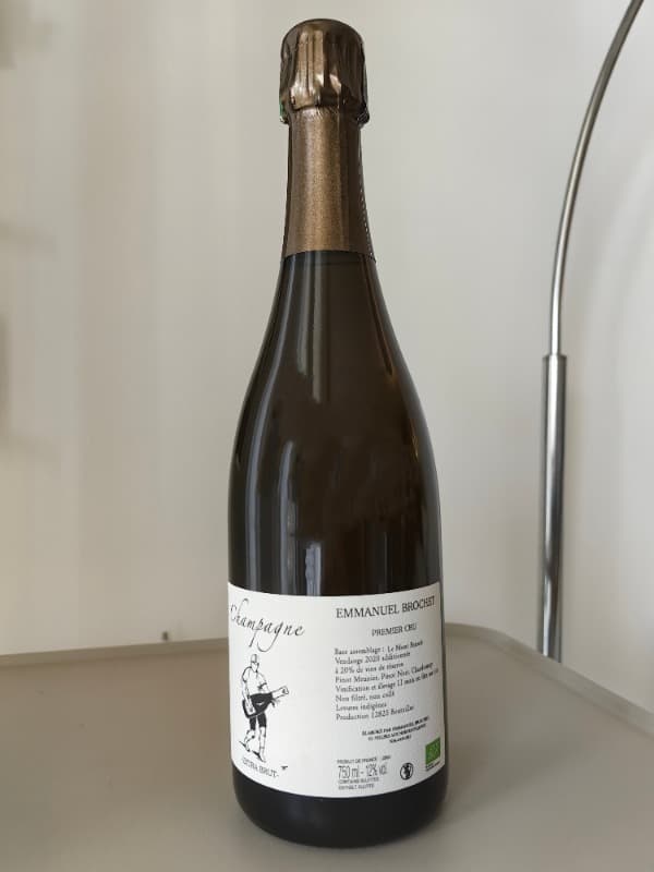 1er Cru Le Mont Benoit, Emmanuel Brochet, Champagne, 2020