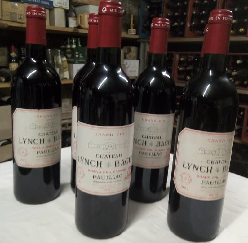 5 x Lynch Bages, Pauillac, 1997