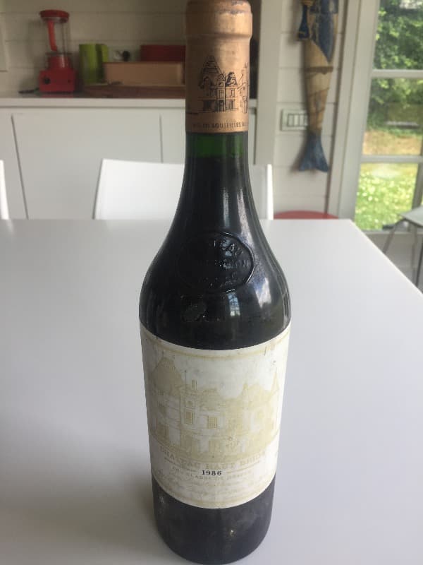 Château Haut-Brion, Pessac-Léognan, 1986