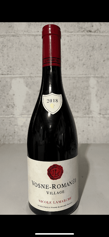 Vosne-Romanée, Nicole LAMARCHE, 2018